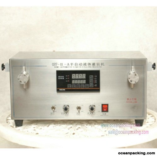 <b>OPF-II-A manual Liquid Filling Machine with 2heads</b>