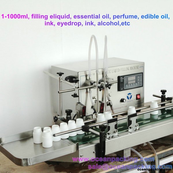 OPH-II-A Automatic Liquid Filling Machine with Double Nozzle