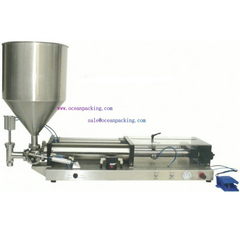 <b>OPFP semi automatic filling machine with hopper</b>