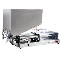 OPFP-2 volumetric filling machine with double nozzles