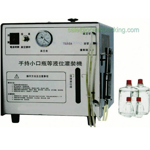 Semi automatic Vacuum Filling machine for liquid