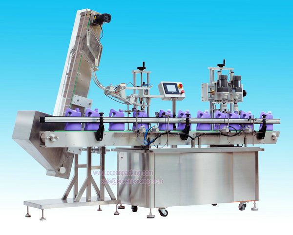 OPXG-60-2 Double Heads Automatic Frequency Capping Machinery